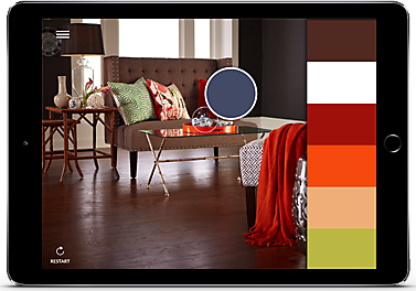 Wayne's Flooring - Floorvana blog - Color Palette selector