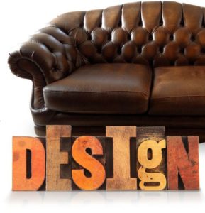 Wayne's Flooring - Rustic Design Tips - brown leather couch
