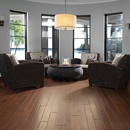 Wayne's Flooring - Solid vs Engineered Hardwood blog - engineered hardwood floors for living room